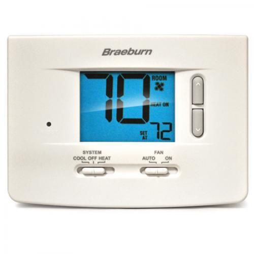 Braeburn Model 1025NC Non-Programmable Thermostat
