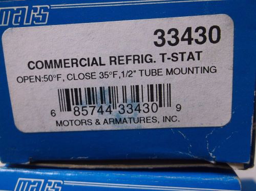 MARS 33430 COMMERCIAL REFRIGERATOR DEFROST THERMOSTAT