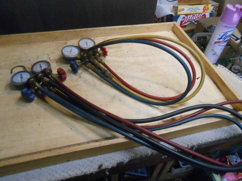 L902- 2 Test and Charging Manifolds- Air Condition Tools HVAC