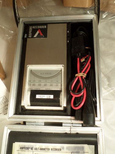 Industrial amprobe lav 86 12&#034; per hour recorder mint unused in box hvac tool for sale