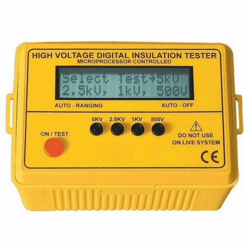 Extech 380375 digital high voltage insulation tester, us authorized dealer new for sale