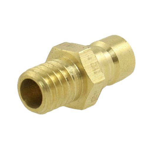 9mm 9/25&#034; Dia Male Coarse Thread Mould Quick Fitting Pipe Connector