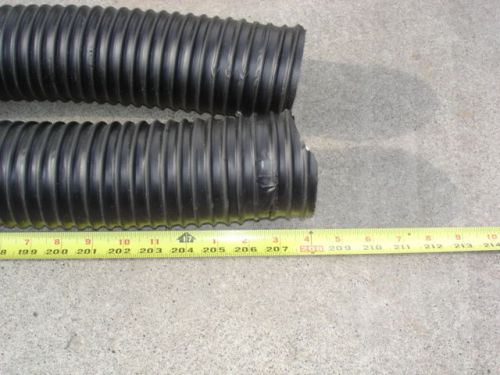 Ducting hose black 3 inch two pieces 17 feet each new out of box for sale
