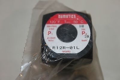 Brand new!!! numatics r12r-01l air regulator - in the sealed bag for sale
