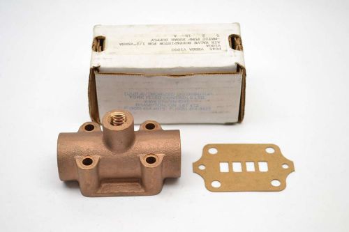 New versa v100a air 1/4 in npt pneumatic valve body manifold b420077 for sale