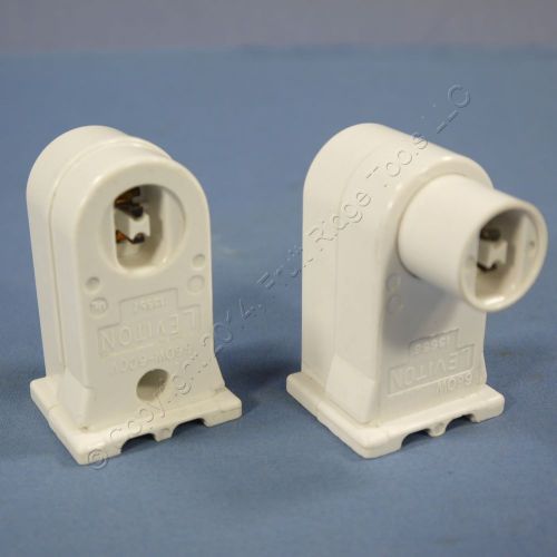 Leviton ho t8 t12 vertical plunger fixed end fluorescent lamp holder 13556 13557 for sale