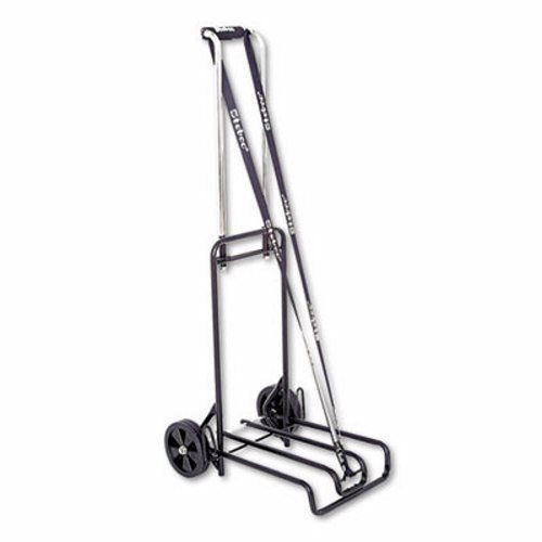 Stebco Luggage Cart, 250lb Capacity, 12-1/4 x 13, Blk/Chrome (STB390007BLK)