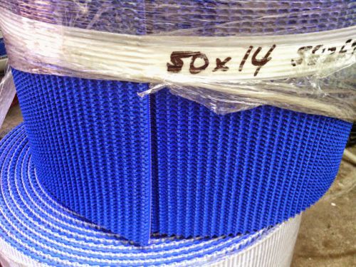 Blue Nitrile replacement belt  14inx 50ft