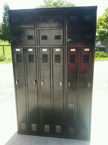 Employee Uniform Lockers  Set of 6 Free Local Pick up Delivery Available