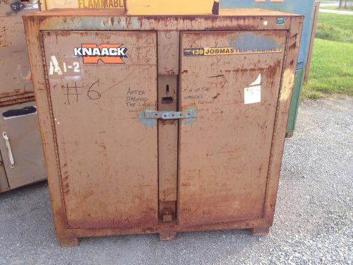 Knaack Model 139 60&#034; x 30&#034; x 57&#034; JobMaster Cabinet Job Site Tool Gang Box Jobox