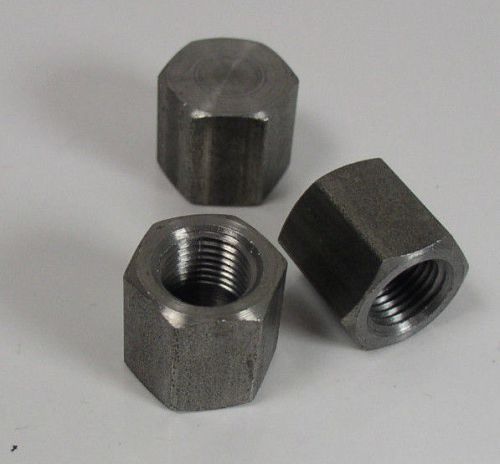 (10) kimball midwest 2129x2 1/8&#034; steel pipe cap qty 10 for sale