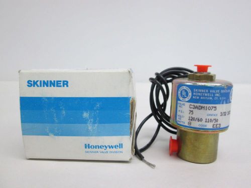 New honeywell c3adm1075 skinner 120v-ac 1/8in npt solenoid valve d330889 for sale