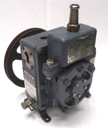 Sargent welch duo-seal vacuum pump model 1400 for sale