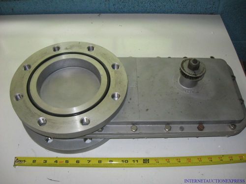 6in Vacuum Research Manufacturing Co Diffusion Pump Gate Knife Valve