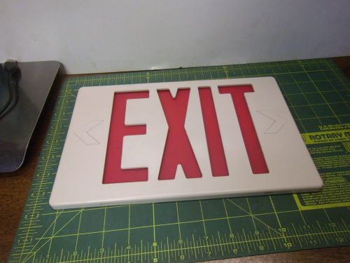 Exit sign cover 11 1/2 x 7 1/2 metal #52816 for sale
