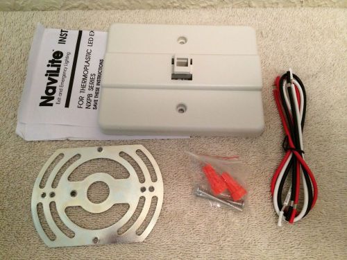 Exit sign mounting kit only navilite mount emergency light red juno nxpb top end for sale
