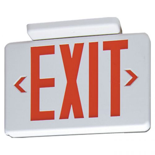 Lightolier Exit Sign, LED Universal Fixture, Brand New in Box, Battery Backup