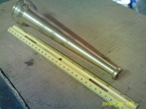 1-1/2&#034; kidde brass fire hose nozzle powhatan  npsh for sale