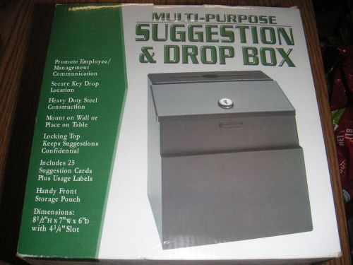 MULTI-PURPOSE SUGGESTION AND DROP BOX