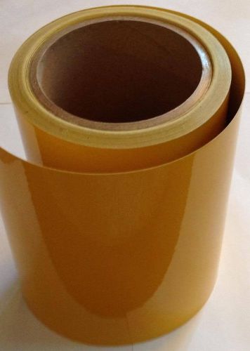 6&#034; x 10&#039; Roll Hazard Reflective Warning High Visibility Safety Tape Solid Yellow