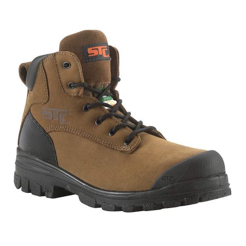 Work Boots, 6 In., Steel Toe, Brn, 10, PR 21983-10