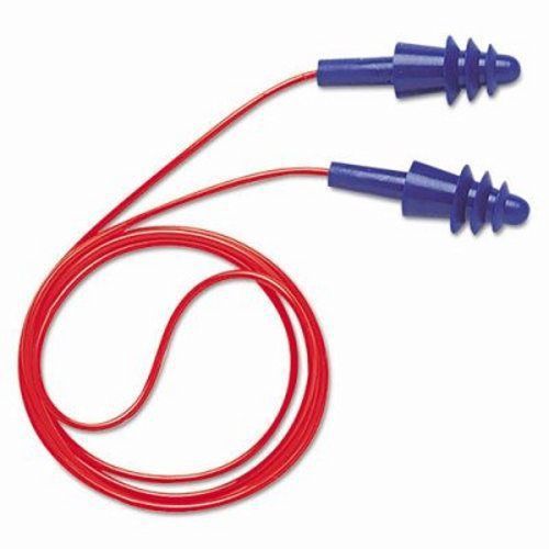 Howard Leight DPAS-30R AirSoft Earplugs, Corded, Red/Blue (HOWAS30R)