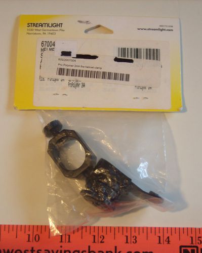 Helmet clamp;streamlight;fits propolymer2aa;67004;new;sealed;fire helmet clamp!! for sale