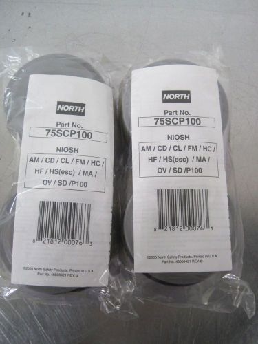 R112731 (2) Pk North 75SCP100 Respirator Cartridges