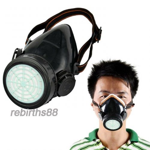 hot Respirator Gas Mask qs Safety Anti-Dust Chemical Paint Spray Single Cartridg