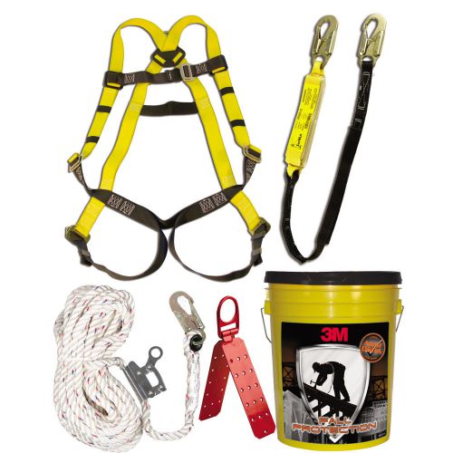 3M Fall Protection Roofers Safety Harness Kit Model 20058 New