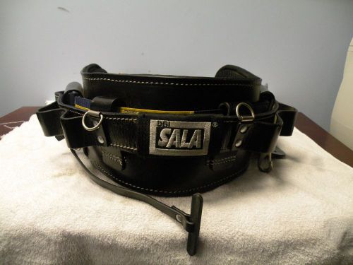 Pole climber lineman&#039;s belt with back pad for sale