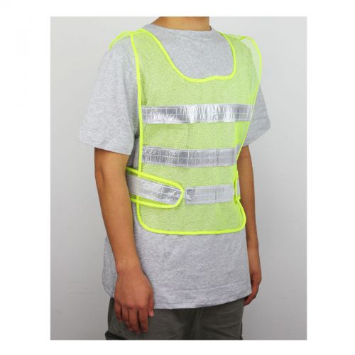 Green High Safety Security Visibility Reflective Vest Gear New