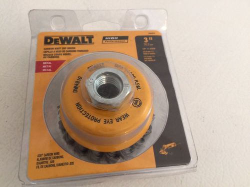 DEwalt 3&#034; carbon knot brush