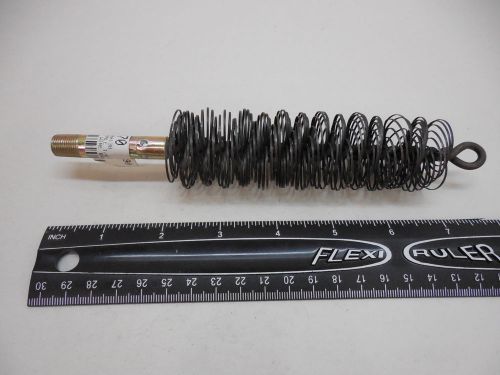 1-1/4&#034; dia coiled flat wire brush 1/8&#034; npt  #5990125  pipe line cleaner for sale