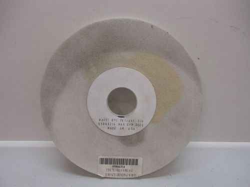 White surface grinding wheel 7&#034; x 1/4&#034; x 1-1/4&#034; 80i a/o 05906060 max rpm 3600 for sale