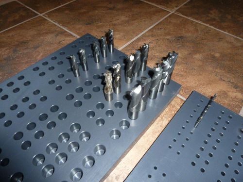 End mill organizer for over 1100 endmills for sale