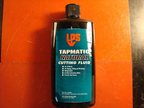 LPS, 44220, TAPMATIC NATURAL CUTTING FLUID, 16 Fl.Oz., Straight Oil, Metals/LJ4/