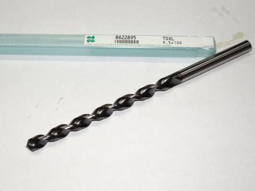 Osg 9.5mm 0.3740&#034; wxl fast spiral taper long length twist drill cobalt 8622895 for sale