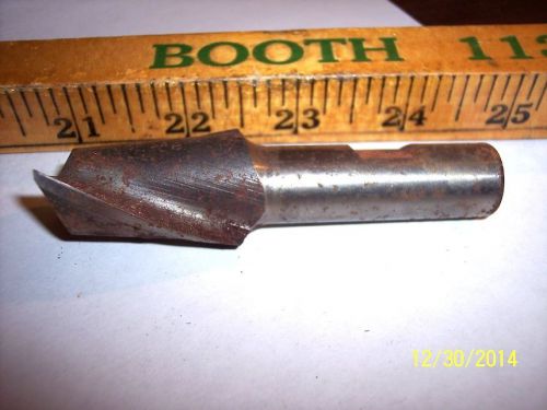 (1) VINTAGE Cleveland  1&#034; dia.  END MILL DRILL BIT NEVER USED!! SURFACE RUST
