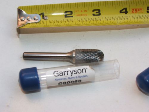 Garryson abrasive Burr # G80068; Rounded End; UNUSED;   FAST SHIPPING
