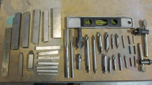 Lot of 40 pcs. of machinist tooling