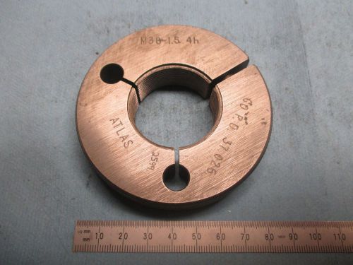 M38 X 1.5 4H METRIC GO ONLY THREAD RING GAGE 38.0 1.50 P.D. = 37.026MM TOOLING