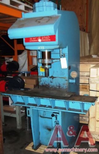 Hannifin s-201a gap frame 20 ton hydraulic press 20749 for sale