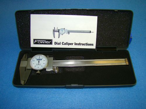 New Fowler 6&#034; Dial Caliper Model 72-008-706-0