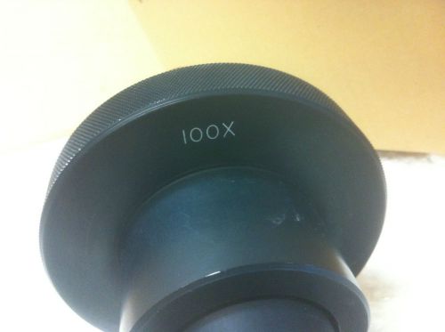 Ac-3660 j&amp;l 100x magnification lens for a epic 30, 130/230 optical comparator for sale