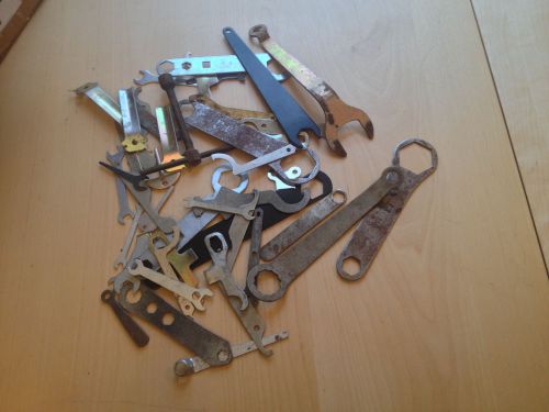 Micrometer wrenches spanners and other assorted specialty wrenches for sale