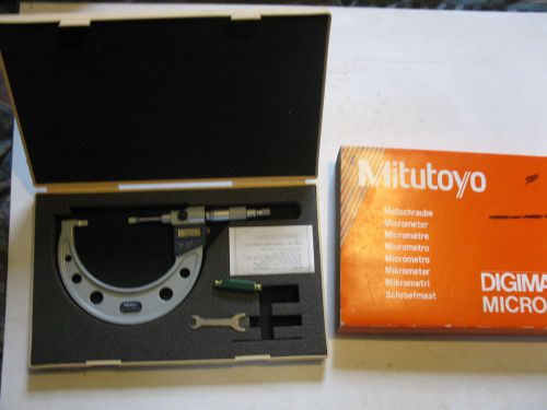 mitutoyo 50-75 mm digital electronic  BLADE  micrometer.