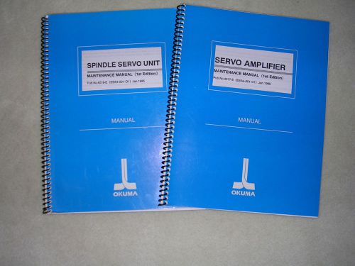 Okuma CNC Spindle Servo Unit and Servo Amplifier Maintenance Manuals