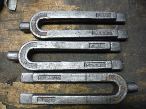 3,  SAMSON NO. 110 CLAMP HOLD DOWN FINGERS BORING MILLING GRINDING MACHINIST