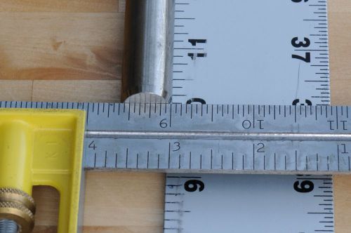 Titanium round bar or rod, 5/8 x 21 3/8 inches, 0.625 in, 6Al-4V alloy, 6Al4V